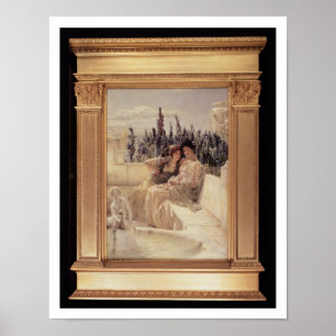 Alma-Tadema   Flüsternummer, 1896 Poster