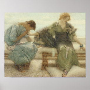 Alma-Tadema   Frag mir nicht mehr, 1886 Poster