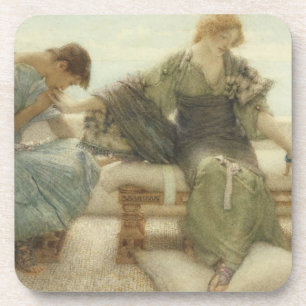 Alma-Tadema fragen mich nicht mehr, 1886 Getränkeuntersetzer