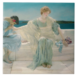 Alma-Tadema fragen mich nicht mehr, 1906 Fliese