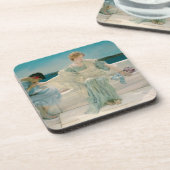 Alma-Tadema | fragen mich nicht mehr, 1906 Untersetzer (Linke Seite)