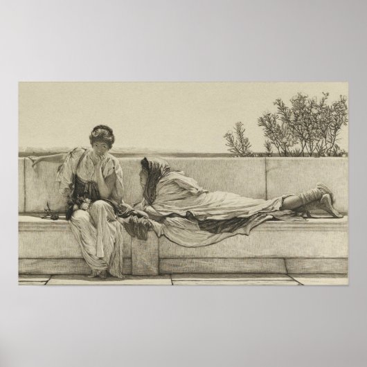 Alma-Tadema - Führung nach 1878 Poster (Vorne)