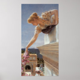 Alma-Tadema - Godspeed Poster