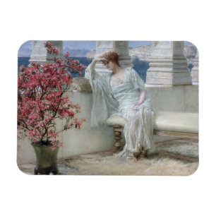 Alma-Tadema   ihre Augen sind mit ihren Gedanken? Magnet