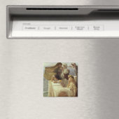 Alma-Tadema | In Aphrodite's Cradle, 1908 Magnet (In Situ (Geschirrspüler))