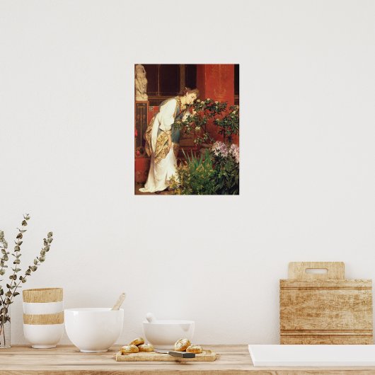 Alma-Tadema | In Peristylum, 1866 Poster (Küche)