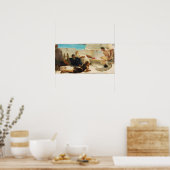 Alma-Tadema - Lesen von Homer Poster (Küche)