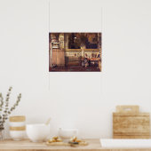 Alma-Tadema - Lourens Die ägyptische Witwe Poster (Küche)