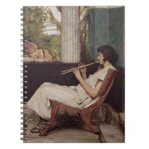 Alma-Tadema Musik Hath Charme Notizblock