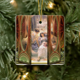 Alma-Tadema Offene Tür zu den Bädern Keramikornament