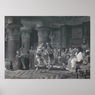 Alma-Tadema - Pastime im alten Ägypten 1876 Poster