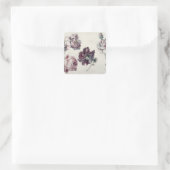 Alma-Tadema | ROSE Quadratischer Aufkleber (Tasche)