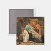 Alma-Tadema | Sammler zur Zeit des Augustus Magnet (Vorderseite/Rückseite)