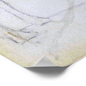 Alma-Tadema - Statue von Marcus Aurelius Poster (Ecke)