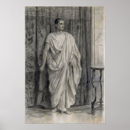 Alma-Tadema - Stehend römisch Poster