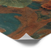 Alma-Tadema - Stillleben mit Tulipen Poster (Ecke)