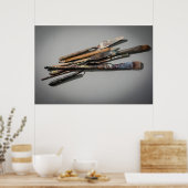 Alma Thomas's Malwerkzeuge Poster (Küche)