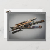 Alma Thomas's Malwerkzeuge Postkarte (Vorne/Hinten)