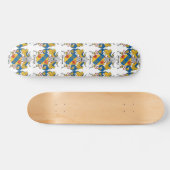 Almada Familienwappen Skateboard (Horizontal)