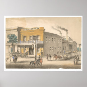 Almaden Brewery (0017B) Poster
