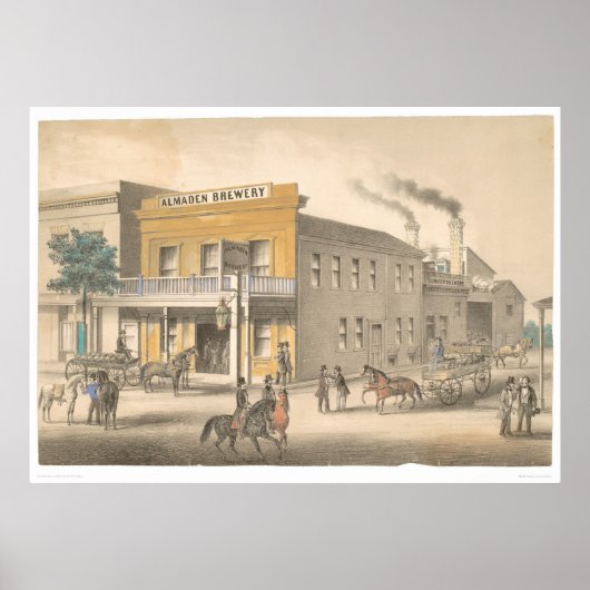 Almaden Brewery (0017B) Poster (Vorne)
