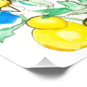 Almalfi Lemon I Print Fotodruck (Ecke)