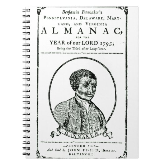 Almanach Benjamins Banneker Notizblock (Vorderseite)