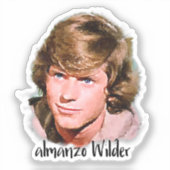 Almanzo Wilder Little House on the Prairie Aufkleber (Vorderseite)
