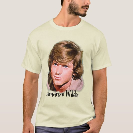Almanzo Wilder Little House on the Prairie T-Shirt (Vorderseite)