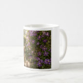 Almas lila Gartentasse Kaffeetasse (VorderseiteRechts)