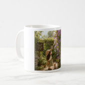 Almas lila Gartentasse Kaffeetasse (Vorderseite Links)