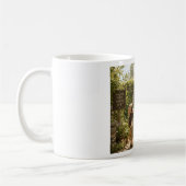 Almas lila Gartentasse Kaffeetasse (Links)