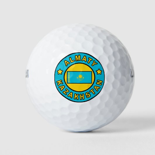 Almaty Kasachstan Golfball (Vorderseite)