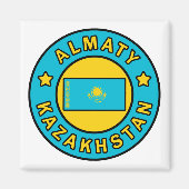 Almaty Kasachstan Magnet (Vorne)