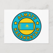 Almaty Kasachstan Postkarte (Vorderseite)
