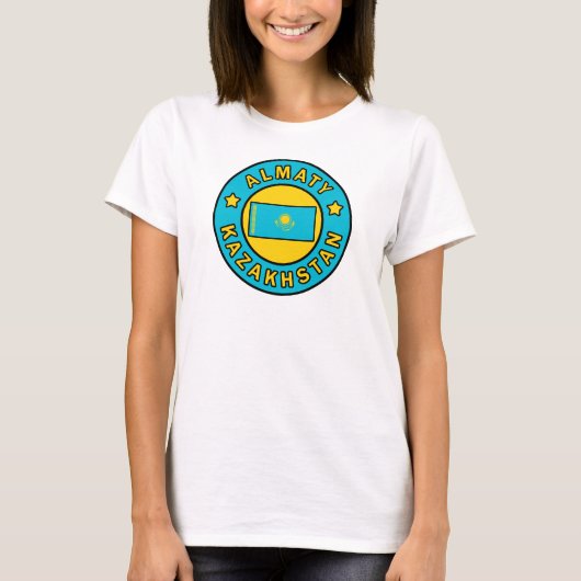 Almaty Kasachstan T-Shirt (Vorderseite)