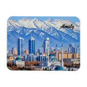 Almaty Kazakhstan Travel Magnet (Horizontal)
