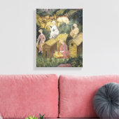 Almen Leinwanddruck (Insitu (Wohnzimmer))