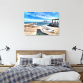 Almería, La Isleta del Moro | Mar Mediterráneo Leinwanddruck (Insitu (Schlafzimmer))
