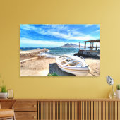 Almería, La Isleta del Moro | Mar Mediterráneo Leinwanddruck (Insitu (Wohnzimmer))