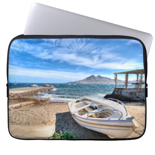 Almería, La Isleta Del Moro | Mrz Mediterráneo Laptopschutzhülle (Vorderseite)