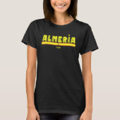 Almería Spanien Fahne Espana Touristeninformation T-Shirt (Vorderseite)