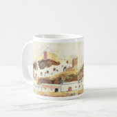 Almeria von Walter Gramatte, Vintager Expressionis Kaffeetasse (Vorderseite Links)