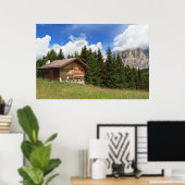Almhütte Poster (Heimbüro)