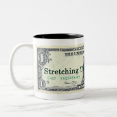 ALmighty Dollar Zweifarbige Tasse (Links)