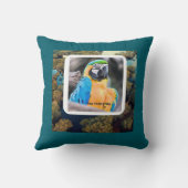 Almofada 40,6 cm x 40,6 cm Arara Kissen (Rückseite)