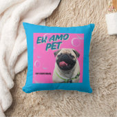 Almofada 40,6 cm x 40,6 cm Pet Azul Kissen (Decke)