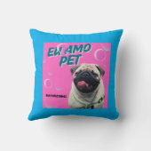 Almofada 40,6 cm x 40,6 cm Pet Azul Kissen (Rückseite)