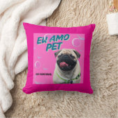 Almofada 40,6 cm x 40,6 cm Pet Pink Kissen (Decke)