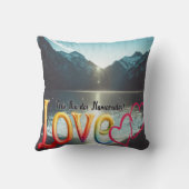 Almofada com estampa comemorativa, namorados kissen (Rückseite)